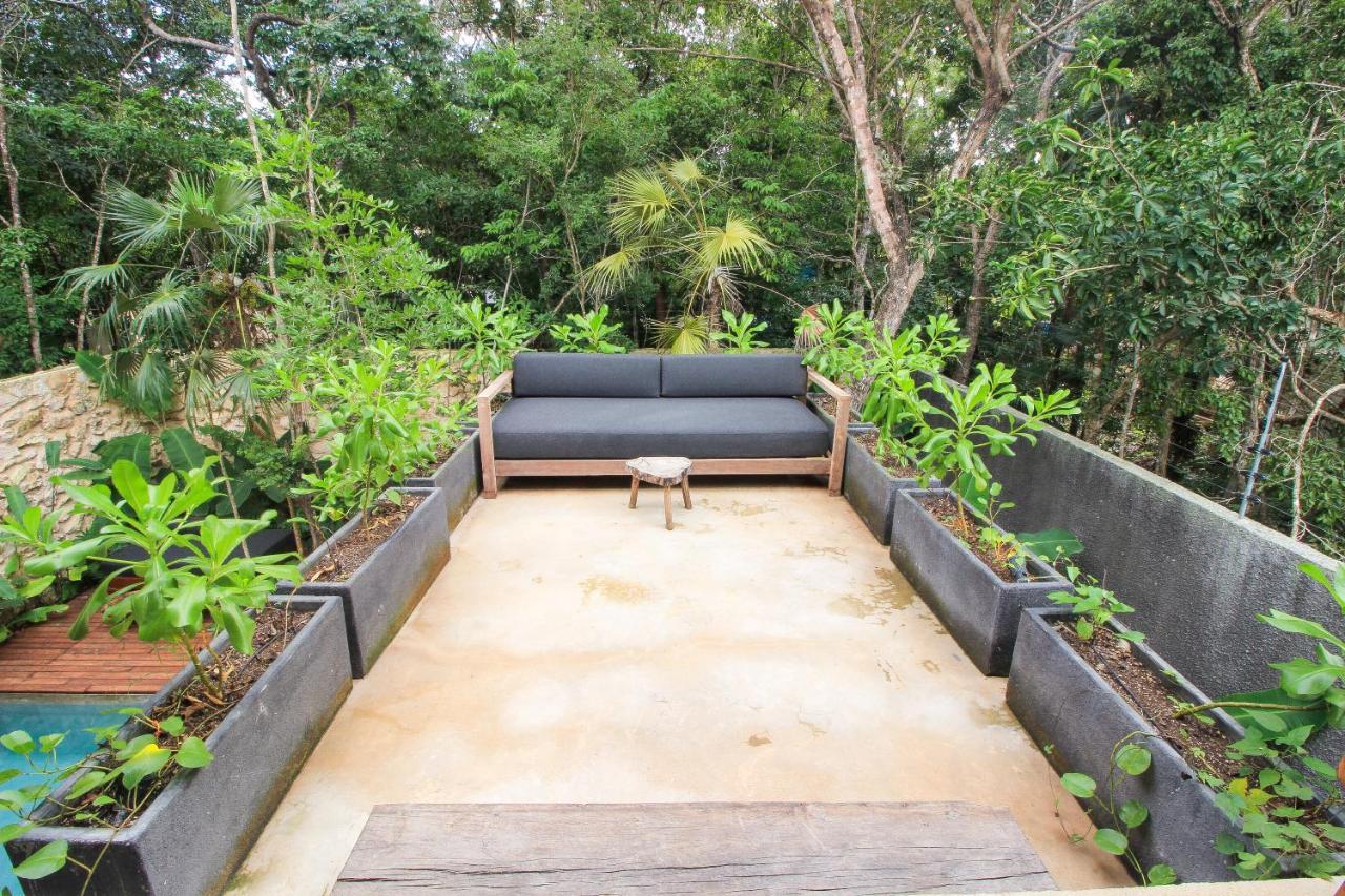 Elegant Boho Style Villa Jungle Views In Rooftop Deck & Outstanding Raw Pool In Holistika Тулум Экстерьер фото